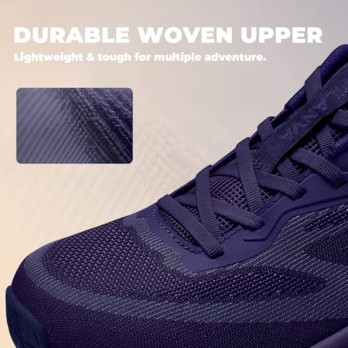 Vilanva Women's Walking Tennis Shoes Running Sneakers Blue Purple - image 4