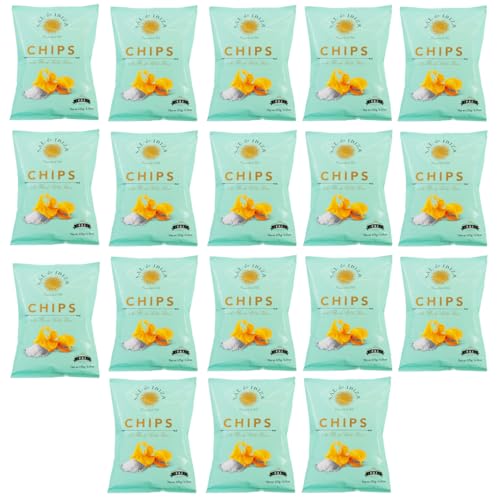 Sal de Ibiza Fleur de Sel Potato Chips – 1.6 oz Bags (18-Pack)