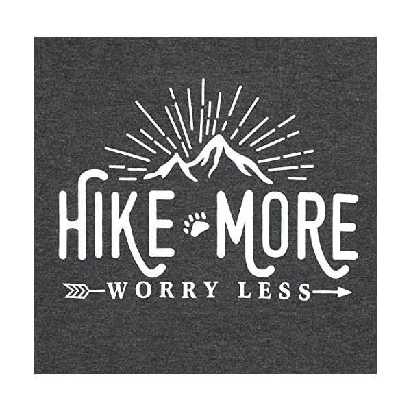 Hike-More-Worry-Less-Shirts-for-Women-Hiking-Shirt-Funny-Letter-Print-Tshirt-Short-Sleeve-Shirt-Gift-for-Hiker Hike More Worry Less Shirts for Women Hiking Shirt Funny Letter Print Tshirt Short Sleeve Shirt Gift for Hiker
