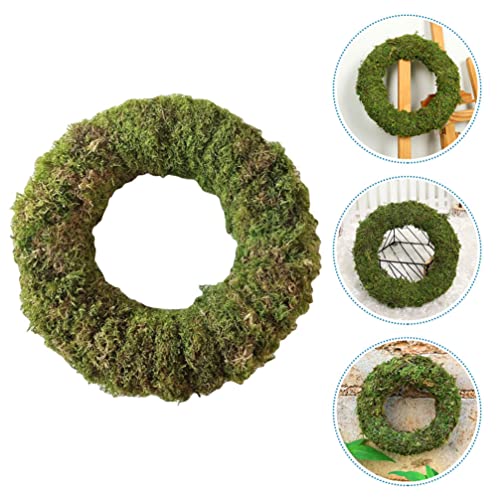 Gatuida Moss Wreath, Artificial Wreath For The Front Door, Home Décor, Resistant #TOP6