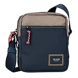 karstadt tom tailor herren pullover Cross bag Nylon TOM TAILOR bags TRENTON Herren Umhängetasche S, mixed blue, 20x7x22
