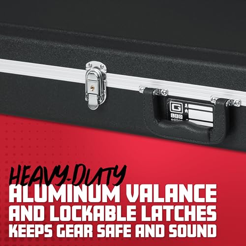 Image of Gator Cases Deluxe ABS Molded Case for Bass Guitars with Internal LED Lighting (GC-BASS-LED)