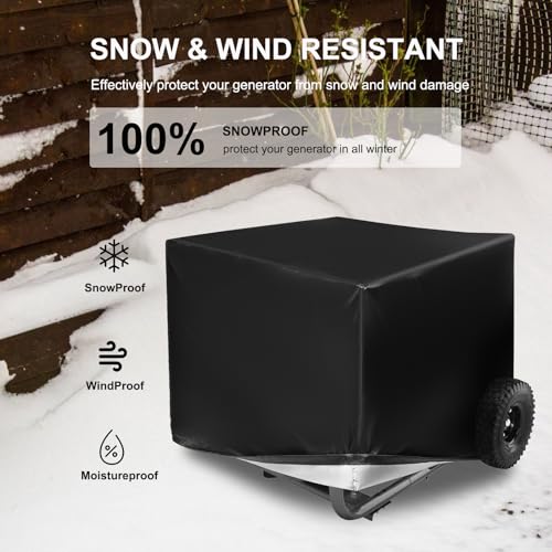 image for Yoursme Waterproof Outdoor Power Equipment Generator Cover Heavy Duty-