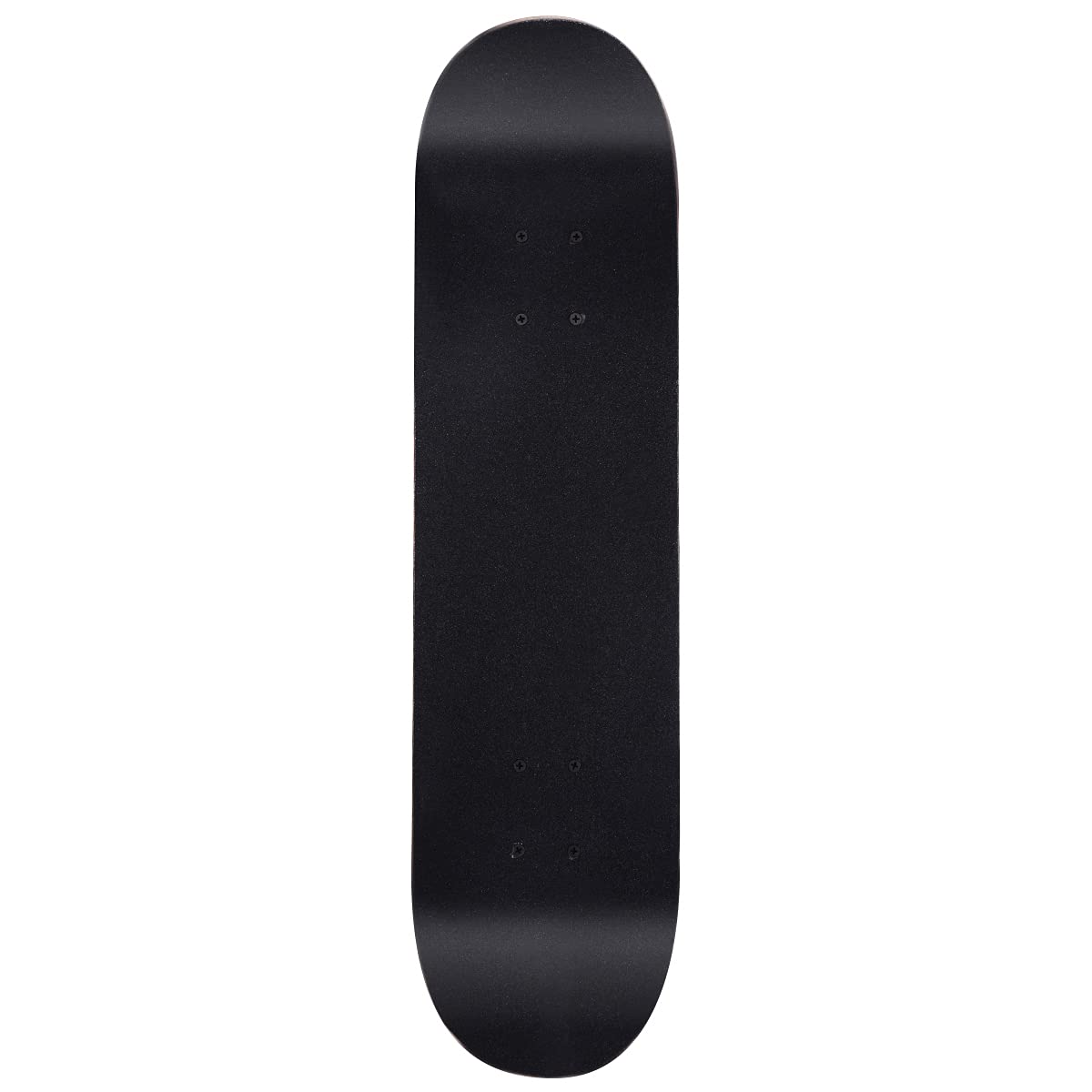 GYMAX Skateboard Legno Principianti, Tavola in 7 Strati Acero, Staffa Lega Alluminio, PU Ruote, Double Kick Standard 79x20 cm, Superficie Antiscivolo, Longboard per Bambini/Adolescenti/Adulti, Nero