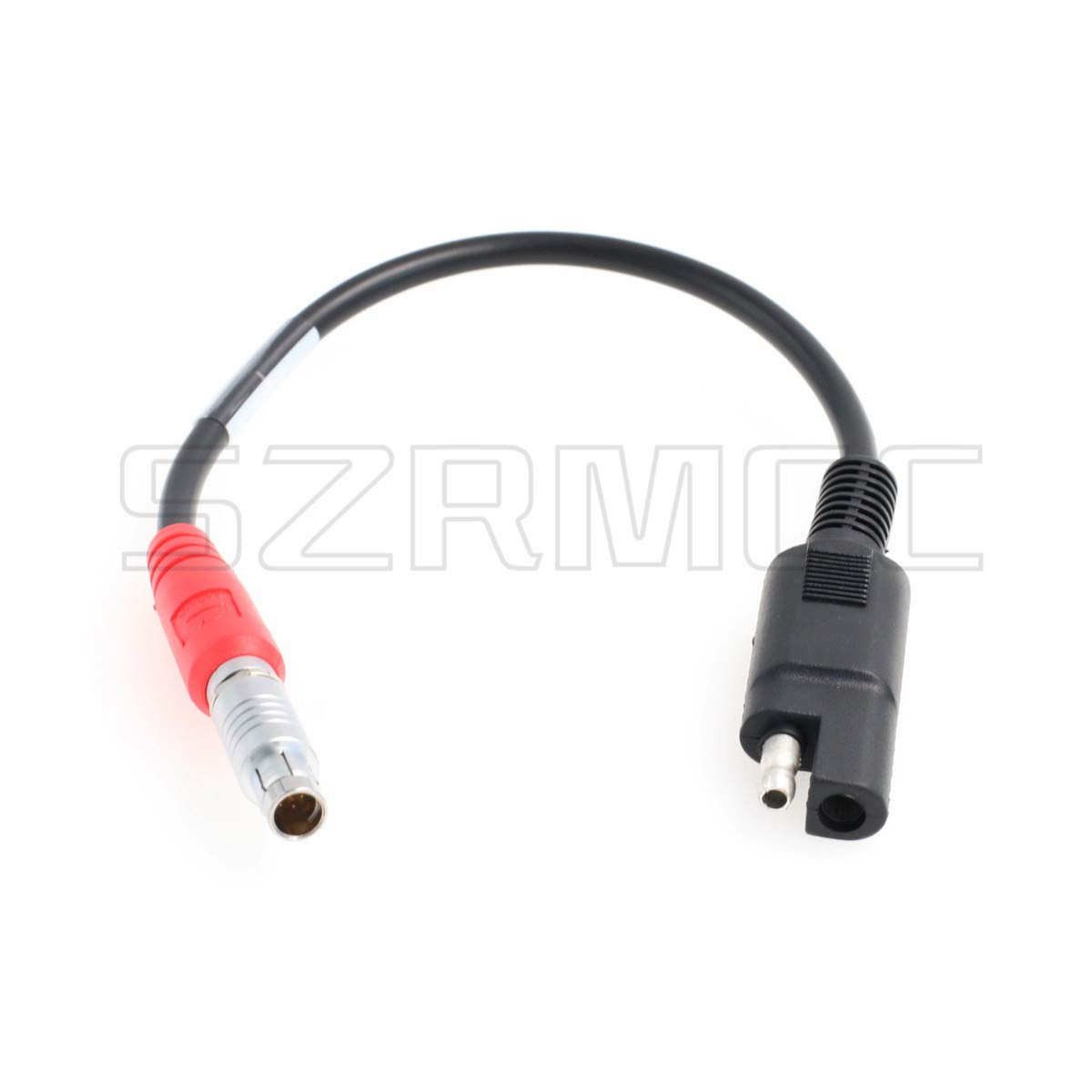SZRMCC A00302 Fischer Cable de alimentación Macho de 5 Pines a SAE de 2 Pines para Top-con GPS Hiper Series Legacy Series GA GB Plus GR-3 GR-5 (A00302)