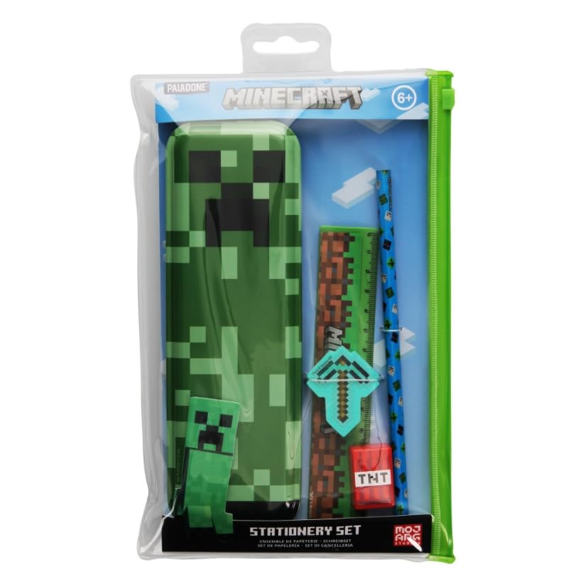 20 Scolaire Combino Avec Crayons,Gommes,Taille-Crayon,Règle-Kit De