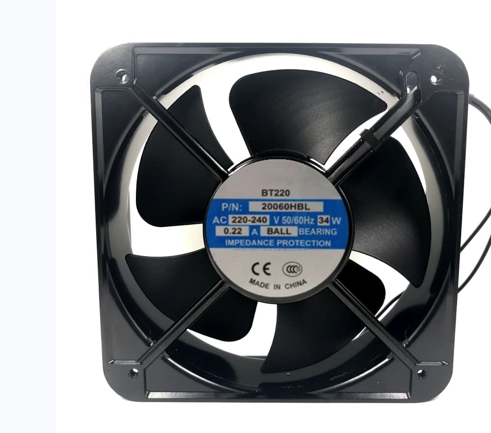 PEQYUACTE 220V 0.22A 34W 20060 Cooling Fan 200X200X60mm