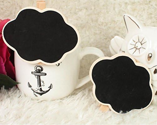 12 Cloud Shape Mini Blackboard Chalkboard Peg Clip Wedding Gift Card Favours