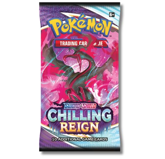 Amazon.com: Pokemon Sword & Shield Chilling Reign Booster Pack