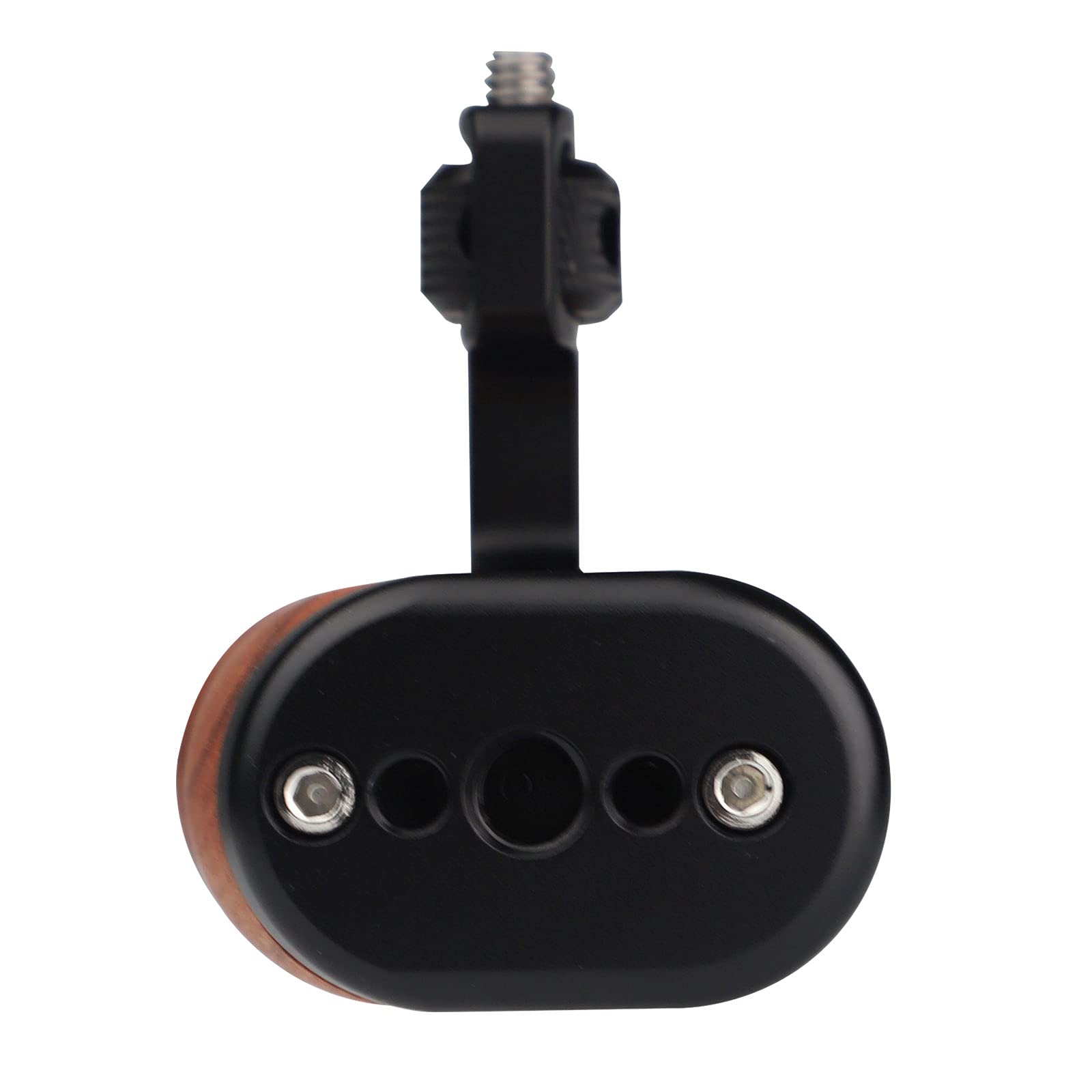 Poignée latérale universelle en bois, Support Appareil Photo, Accessoire Photographie, pour caméra vidéo DV DSLR, avec griffe de fixation 1/4'', finition bois