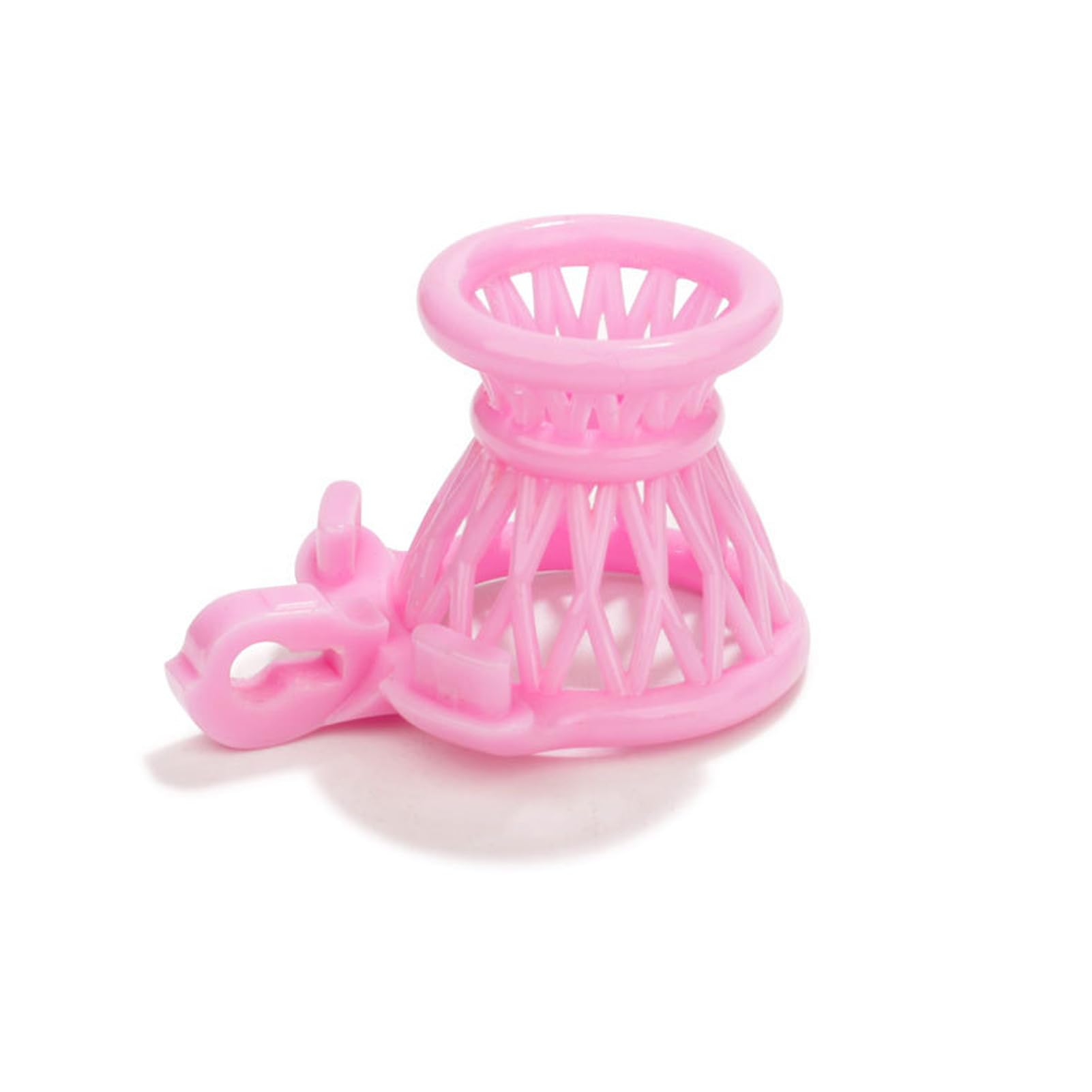 Chastity Cage Uomo Gabbia Pene Sissy Cintura Di Castità Maschile Cock Cage Erotitici Sexy Per Coppie (Pink)