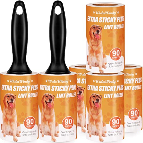 WulaWindy Lint Roller for Pet Hair, Extra Sticky Lint Rollers