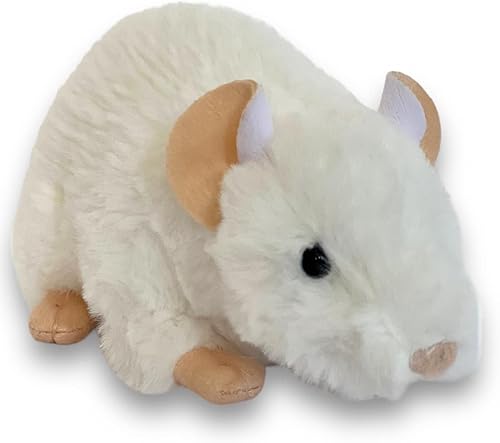 Miniatura 2 de Animal de peluche de 8" Ratón blanco