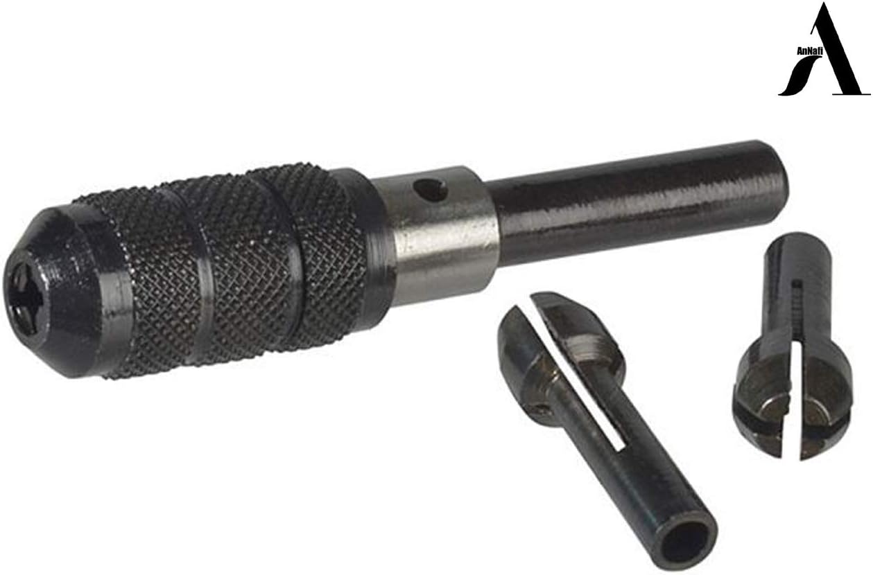 AnNafi® Pin Chuck Vise Set With 3 Collets to Hold Small