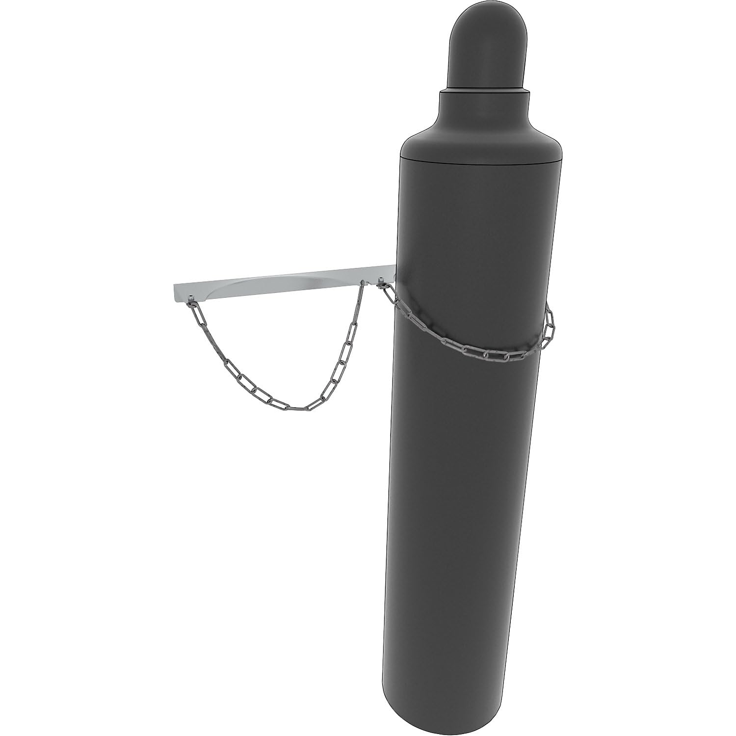 eurokraft basic | Supporto da parete per bombole di gas | per 2 bombole | per Ø bombola max 230 mm