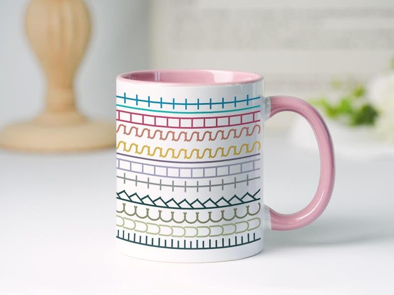 Funny Hidden Message Coffee Mug Secret Pattern Office Humor Cup Unique Sarcastic Gift for Coworker Friend Work Bestie