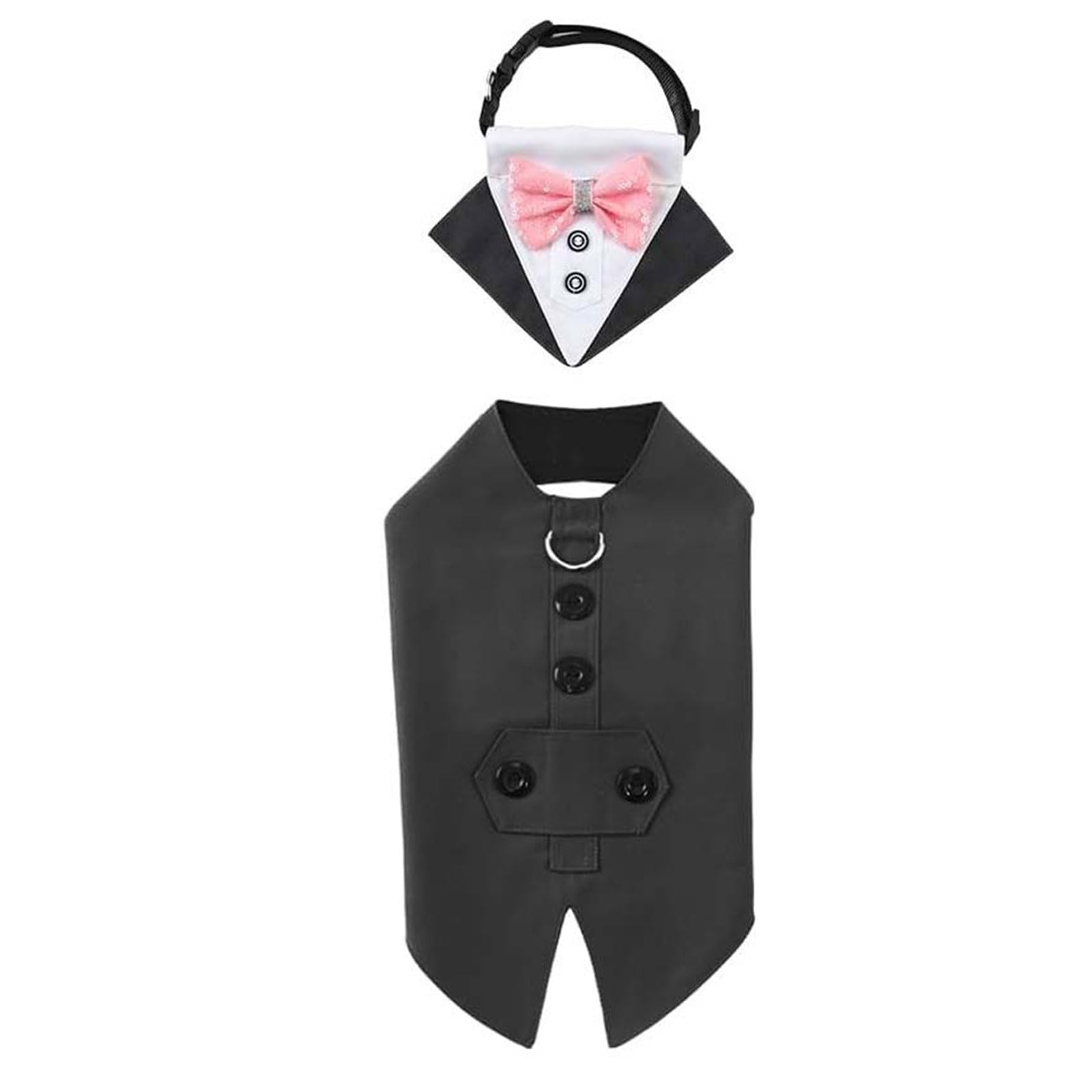 Esmoquin para perro y ropa canina elegante para trajes de ocasiones especiales