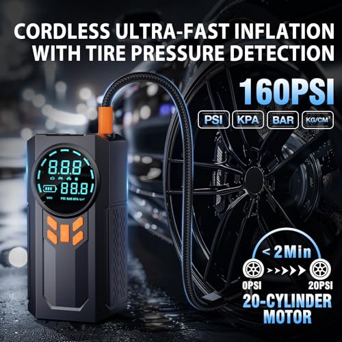 5000A Jump Starter with Smart Jumper Cables
