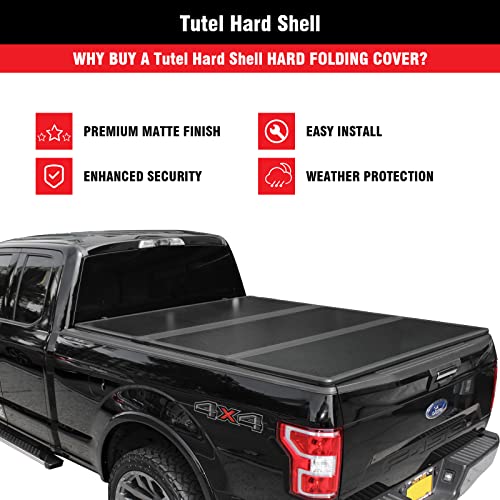 Tutel TULH016 Hard Shell Folding Truck Bed Tonneau Cover thumb #4