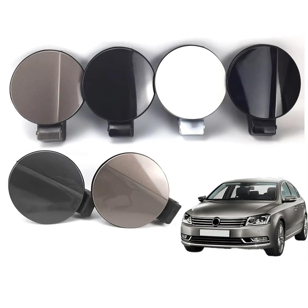 Tapón de aceite del motor 3AD809857 3AF809857 3AE809857 Tapa De La Puerta Del Tanque Combustible Gas Relleno Para VW Para PASSAT Para B7 2012-2015(Black)