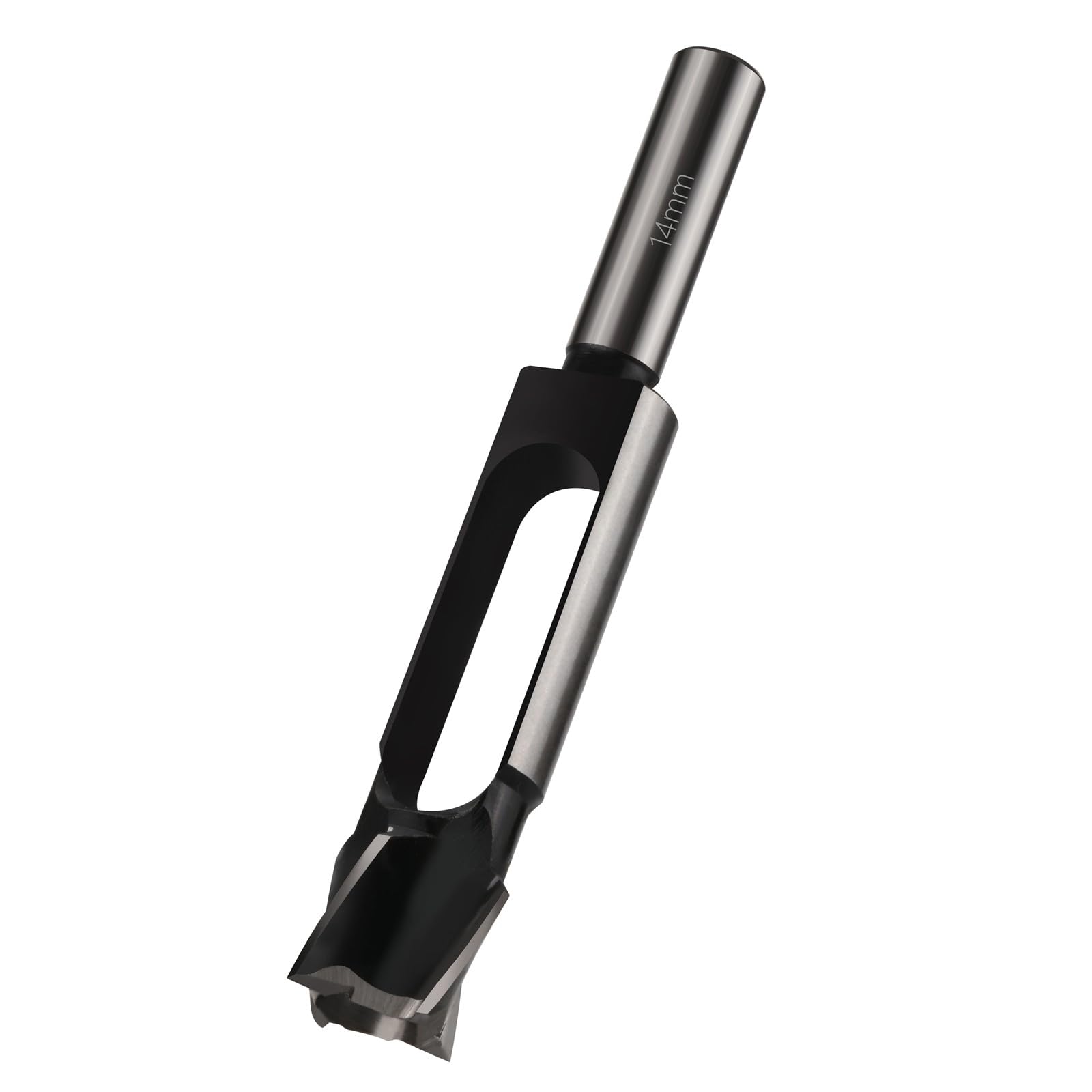 Vearter 14mm Wood Plug Cutter Dowel Maker, Round Shank Carbon Steel Claw & Tapered Drill Bit, Cork Drill Bit for Woodworking Furniture Making