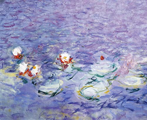 Affiche Toile Nymphéas Claude Monet pour remplacer un cadre fade par de l'art