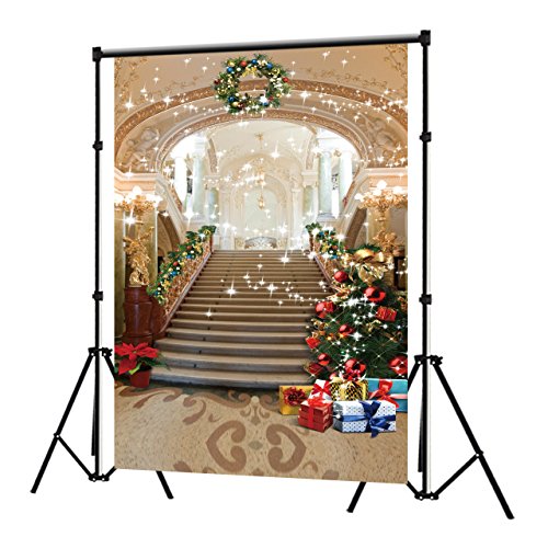 Lb 6X9Ft Christmas Sparkle Photography Backdrop Xmas Tree Photo Background Studio Prop Vinyl Customized Wsd82 #TOP22