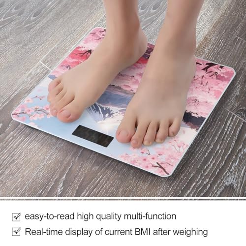 Báscula digital de baño con vidrio templado 400 lb miniatura 5