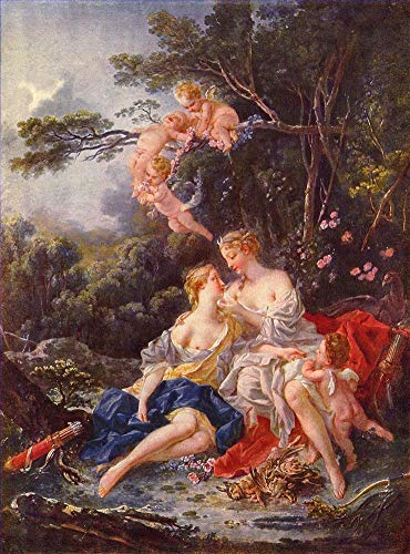 Peinture à l'huile sur toile grand format pour sublimer un mur vide
