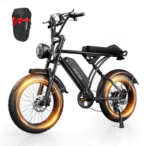 Movcan V60 Electric Bike with Front Frame Bag, 48V...