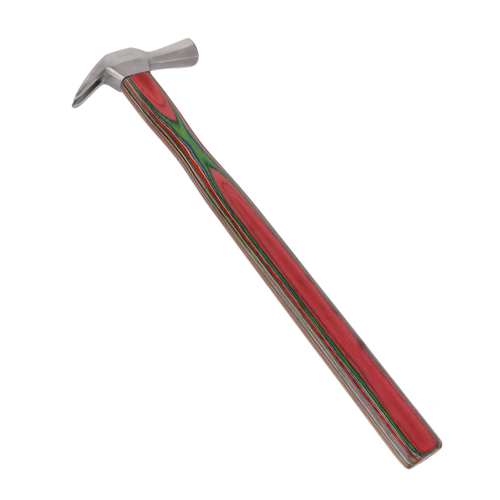 Jiawu MARTILLO DE GARRA, HERRAMIENTA DE ACERO, MARTILLO DE HERRADOR, DE MADERA, AMPLIA APLICACIÓN, DURADERO PARA EL CUIDADO DE LOS CASCOS