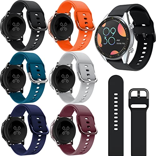 Opiniones y reviews de samsung smartwatch gear los más recomendados. 40 VIRIDIANA 6 Unidades Correa 20mm Silicona Compatibles con Samsung Galaxy Watch Active/Active 2, Galaxy Watch 4, Samsung Gear Sport, Correa Smartwatch correa para reloj 20mm...