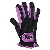 Tough 1 Childs Pony Gloves 6-8 Laven/Blk