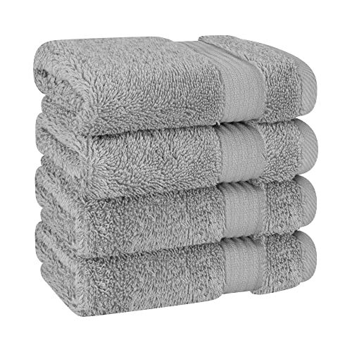 Cotton Paradise Türkische Waschlappen für Badezimmer, 100% Baumwolle, weich, saugfähig, kleine Handtücher, Waschlappen für Körper… – Ansicht 1