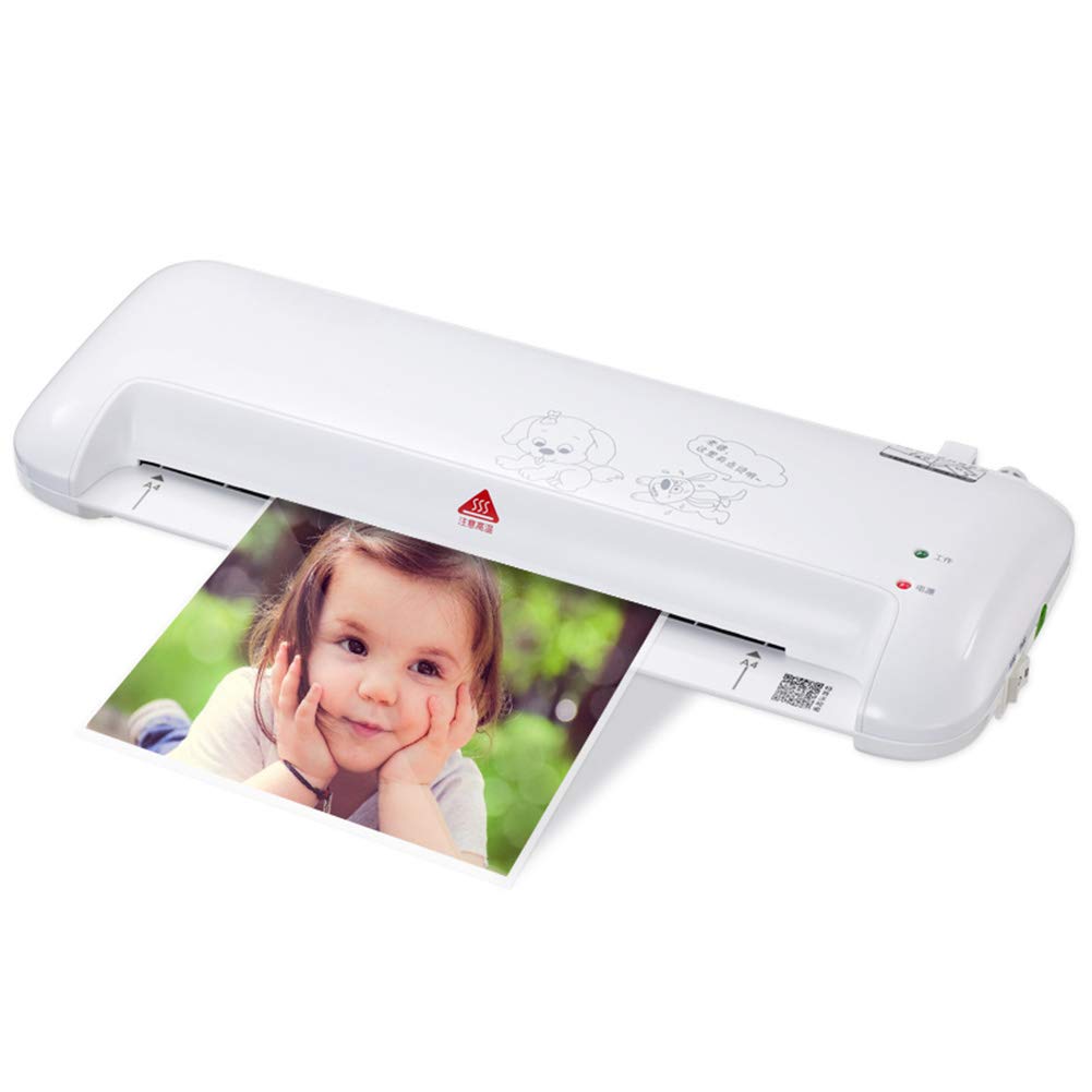 Laminator, laminator fotograficzny do dokumentów A4, przenośny laminator na gorąco i na zimno, odpowiedni do domu, biura