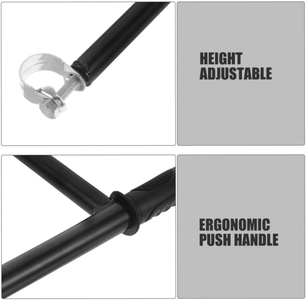 Extension de poignée de poussette, extension en métal pour chariot, barre d'accoudoir de poussette, accessoire de remplacement pour poussette d'enfant