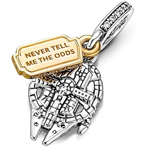 LIGHTDOG 925 Sterling Silve Charms fits Pandora Bracelets Necklace,5A Zircon Dangle Pendant Bead,Mother's Day Gift Jewelry Beads for Women