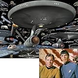 Prime 3D | Viacom | Star Trek | 500 Piece 3D/2D Double-Sided Jigsaw Puzzle for Adults & Kids | Finished Size 24' x 18' | Challenging & Fun for Adults, Kids & Families | Immersive 3D Lenticular Effect