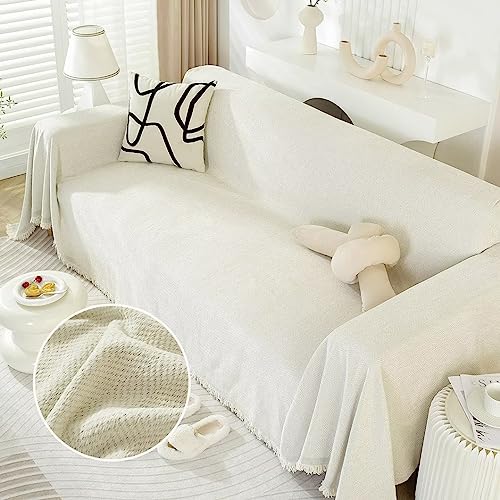 ソファーカバー 防水 マルチカバー ソファー 肘付き 肘無し 長方形 大判 北欧風 無地 おしゃれ 2人掛け 3人掛け ベッドカバー ブランケット シェニール 柔らかい ほこり キズ 汚れ防止 犬 猫 防止 洗える 多機能 防塵カバー 毛布 テーブルクロス