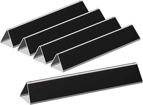 Miniatura 27 de Hisencn 7635 Barras aromatizantes de 15.3 pulgadas para Weber Spirit I y II Serie 200 - E210 S210 E220 S220 con perillas de control frontal, barras