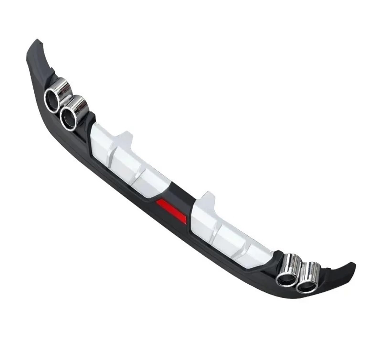 Difusor trasero Toyota Corolla 2014 con luces kit parachoques splitters 4