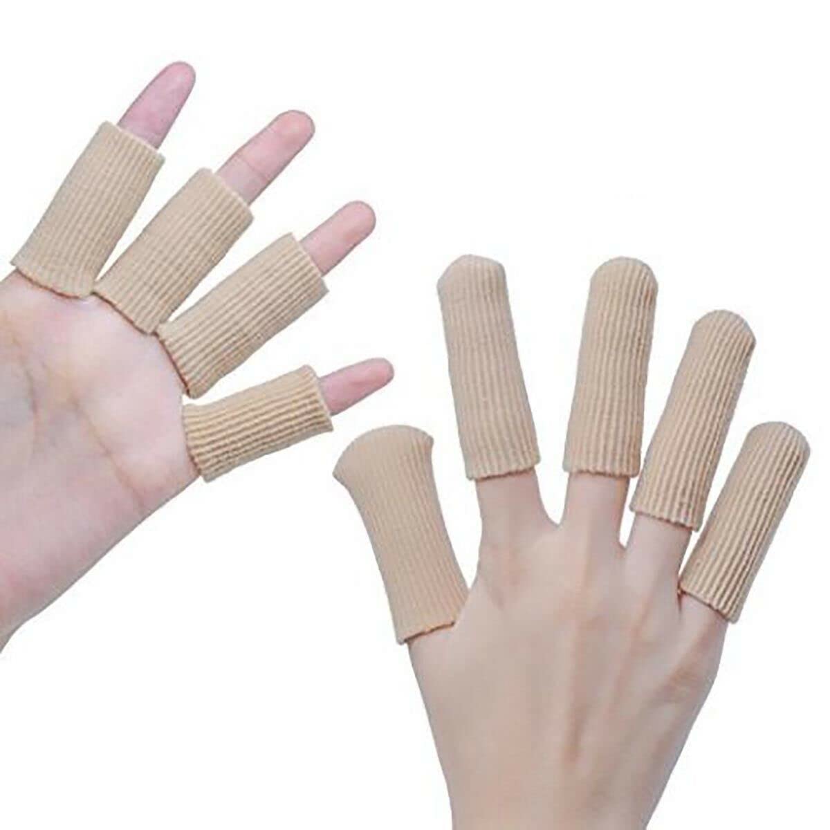 PedimendTM, guaine per dita dei piedi e punta chiusa (3 paia, 6 pezzi), protezione per dita dei piedi in gel per prevenire lo sfregamento di alluce valgo, dita a martello, calli, calli e vesciche.