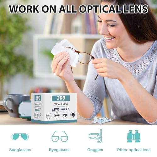 Wowflash LW3603 200 Count Lens Wipes thumb #1