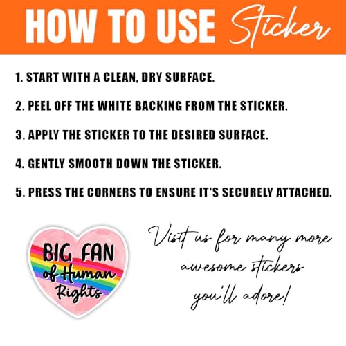 Image of MAIANEY Equality Sticker Pack - 15pcs 3in Human Rights Inclusion Diversity Positive Message Stickers, LGBTQ Equality Decals for Laptop Water Bottle Phone Journal Skateboard