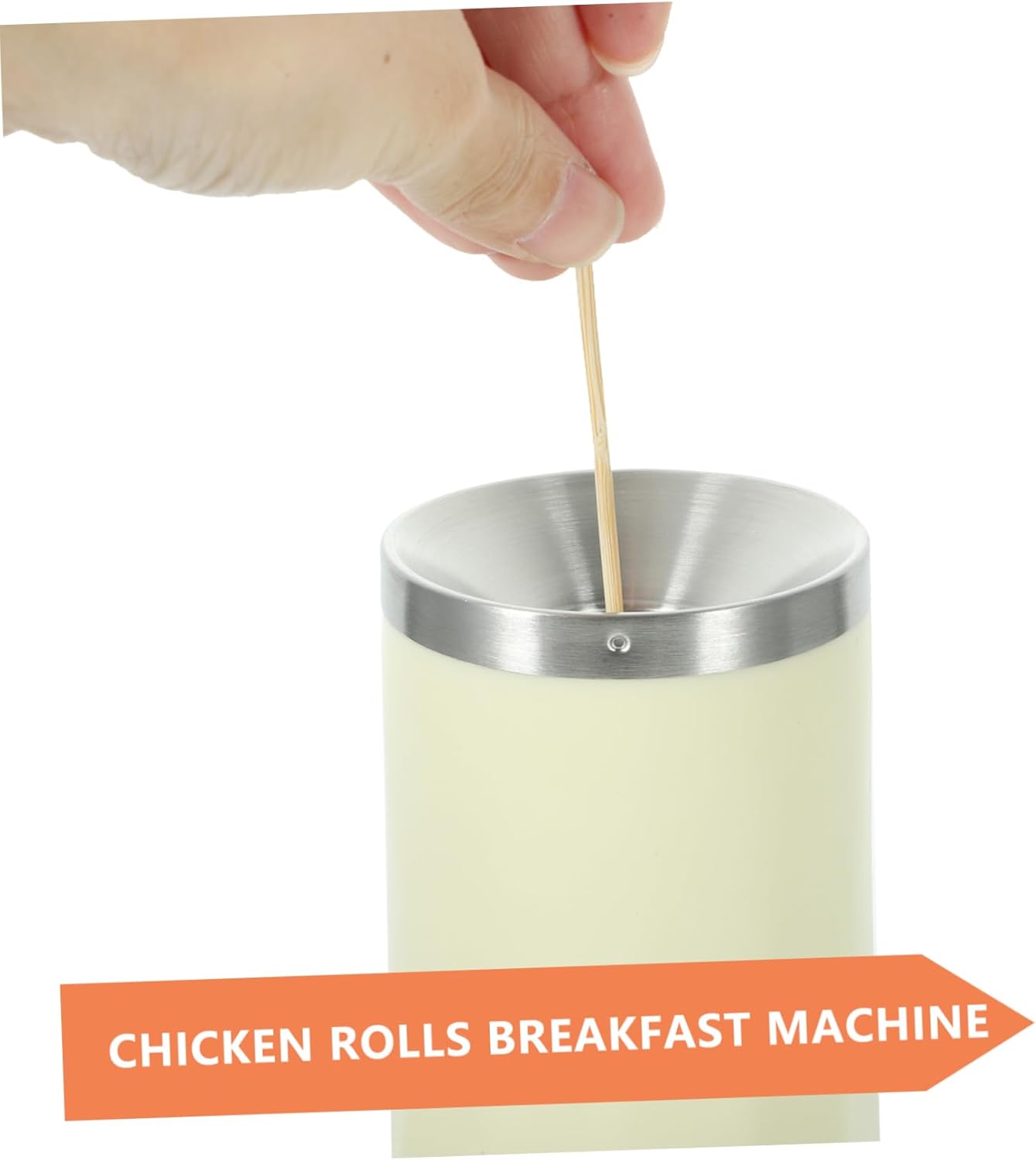 Alipis Electric Roll Maker Stainless Steel Automatic Vertical Sausage Cooker Mini Breakfast Kitchen Appliance for Quick and Easy Sausage Space Saving Design and Safe Materials US