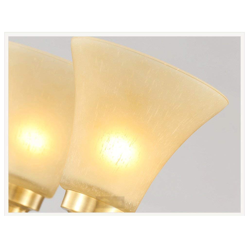 Pełna miedź sypialnia lampka nocna salon pojedyncza głowica przejście lampa ścienna E27 * 1/39 * 30,5 cm (15,5 * 30 cm)