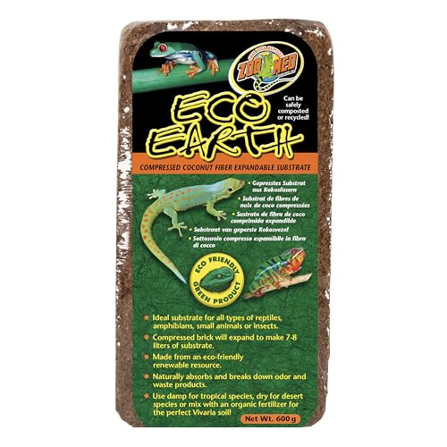 Zoo Med Eco Earth litière animaux 1 brique