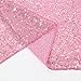B-COOL Fuchsia Pink Sequin Table Runner 4Pack 12x72 Inch Glitter Table Runner for Valentine's Day Party Baby Shower Holiday Candy Bridal Shower Ceremony Table Decorations
