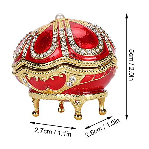 Boîte à bibelots en forme d'œuf Pilipane, rangement bijoux et déco