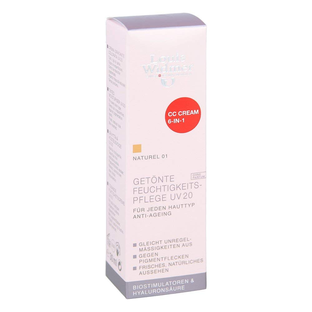 Widmer Feuchtigkeitspfl.getönt Uv20 Cc naturel Np 30 ml